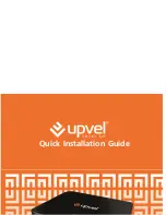 Preview for 1 page of Upvel UR-101AU Quick Installation Manual