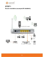 Preview for 6 page of Upvel UR-104AN Quick Installation Manual