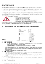 Предварительный просмотр 7 страницы UR FOG FAST 01 NEW Installation And Use Manual