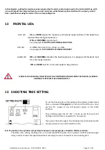 Предварительный просмотр 11 страницы UR FOG FAST 01 NEW Installation And Use Manual