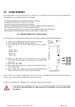 Предварительный просмотр 14 страницы UR FOG FAST 01 NEW Installation And Use Manual