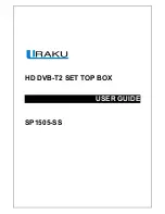 Preview for 1 page of Uraku SP1505-SS User Manual