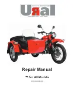 URAL Motorcycles 750cc Series Repair Manual preview