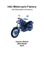 URAL Motorcycles Wolf 2003 Owner'S Manual preview