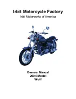 URAL Motorcycles Wolf 2004 Owner'S Manual preview