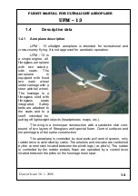 Предварительный просмотр 8 страницы Urban Air UFM - 13 LAMBADA Operations And Flight Manual