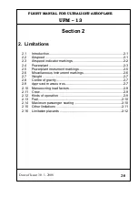 Preview for 12 page of Urban Air UFM - 13 LAMBADA Operations And Flight Manual