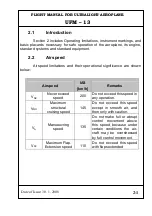 Preview for 13 page of Urban Air UFM - 13 LAMBADA Operations And Flight Manual