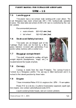 Preview for 71 page of Urban Air UFM - 13 LAMBADA Operations And Flight Manual