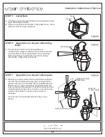 Preview for 5 page of urban ambiance Cambridge UQL1144 Installation Instructions