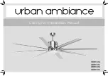 Preview for 1 page of urban ambiance Chatham UHP9053 Installation Manual