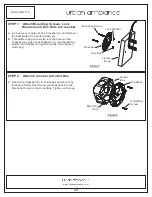 Предварительный просмотр 3 страницы urban ambiance Manchester UQL1170 Installation Instructions