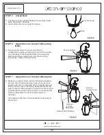 Preview for 5 page of urban ambiance Manchester UQL1170 Installation Instructions