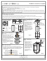 urban ambiance UQL1002 Installation Instructions preview