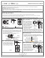 urban ambiance UQL1051 Installation Instructions предпросмотр