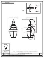 Preview for 2 page of urban ambiance UQL1141 Installation Instructions