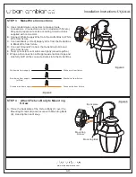 Preview for 4 page of urban ambiance UQL1141 Installation Instructions