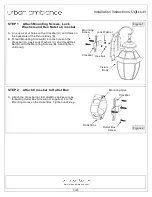 Preview for 3 page of urban ambiance UQL1143 Installation Instructions