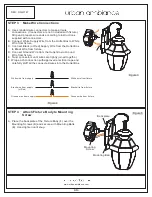 Preview for 4 page of urban ambiance UQL1147 Installation Instructions Manual