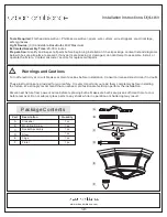 urban ambiance UQL1153 Installation Instructions preview