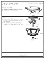 Preview for 5 page of urban ambiance UQL1153 Installation Instructions