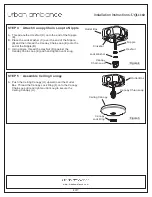 Preview for 4 page of urban ambiance UQL1160 Installation Instructions Manual