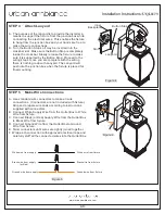 Preview for 4 page of urban ambiance UQL1173 Installation Instructions Manual