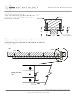 Preview for 2 page of Urban Archaeology One Madison Installation Instructions