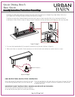 Предварительный просмотр 2 страницы Urban Barn Gracie 220423 Assembly Instructions