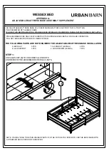 Предварительный просмотр 4 страницы Urban Barn WESSEX Assembly Instructions Manual