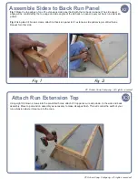 Предварительный просмотр 12 страницы Urban Coop Company Round-Top Mobile Chicken Coop Assembly Instructions Manual