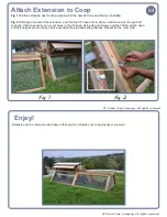 Предварительный просмотр 13 страницы Urban Coop Company Round-Top Mobile Chicken Coop Assembly Instructions Manual