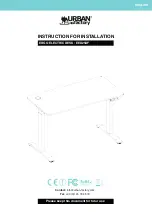 Urban Factory ERGO EED25UF Instructions For Installation Manual preview