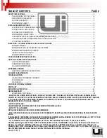 Preview for 2 page of Urban Islands 21118 Assembly & Operating Instructions