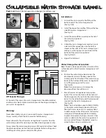 Urban Oasis Collapsible Water Storage Barrel Instructions preview