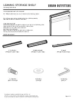 URBAN OUTFITTERS 68967801 Assembly Instructions предпросмотр