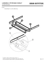 Preview for 4 page of URBAN OUTFITTERS 68967801 Assembly Instructions