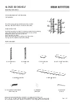 URBAN OUTFITTERS ALONZO 69500866 Assembly Instructions preview