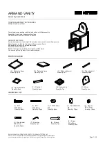 Preview for 1 page of URBAN OUTFITTERS Armand 78232089 Assembly Instructions Manual