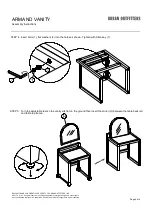 Preview for 4 page of URBAN OUTFITTERS Armand 78232089 Assembly Instructions Manual