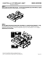 Предварительный просмотр 4 страницы URBAN OUTFITTERS CASTELLA Assembly Instructions Manual