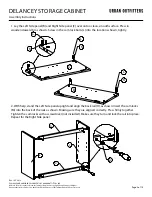 Preview for 3 page of URBAN OUTFITTERS DELANCEY STORAGE CABINET 51704286 Assembly Instructions Manual