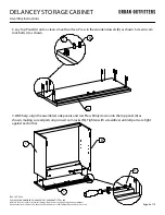 Preview for 4 page of URBAN OUTFITTERS DELANCEY STORAGE CABINET 51704286 Assembly Instructions Manual