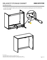 Preview for 5 page of URBAN OUTFITTERS DELANCEY STORAGE CABINET 51704286 Assembly Instructions Manual