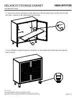 Preview for 9 page of URBAN OUTFITTERS DELANCEY STORAGE CABINET 51704286 Assembly Instructions Manual