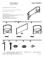 URBAN OUTFITTERS INES Bed Headboard Assembly Instructions preview