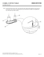 Preview for 2 page of URBAN OUTFITTERS ISOBEL 65840753 Assembly Instructions