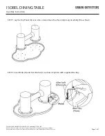 Preview for 2 page of URBAN OUTFITTERS ISOBEL Assembly Instructions