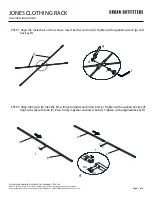 Предварительный просмотр 2 страницы URBAN OUTFITTERS JONES 54463229 Assembly Instructions