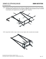 Предварительный просмотр 3 страницы URBAN OUTFITTERS JONES 54463229 Assembly Instructions